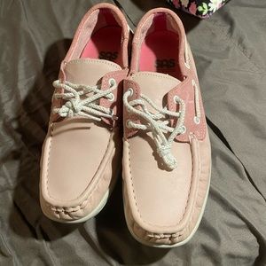 SAS boat shoes. Breast cancer awareness
